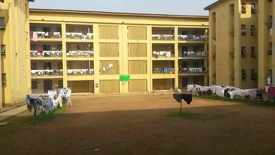 highlighting NYSC camp in Lagos