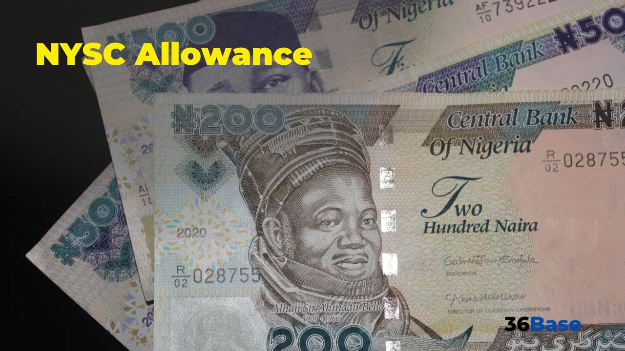 200 Naira Notes on a Black Background