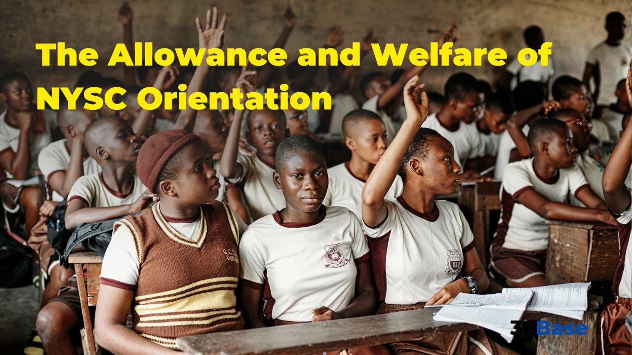 NYSC Corps Member Teaching Children in a Classroom
