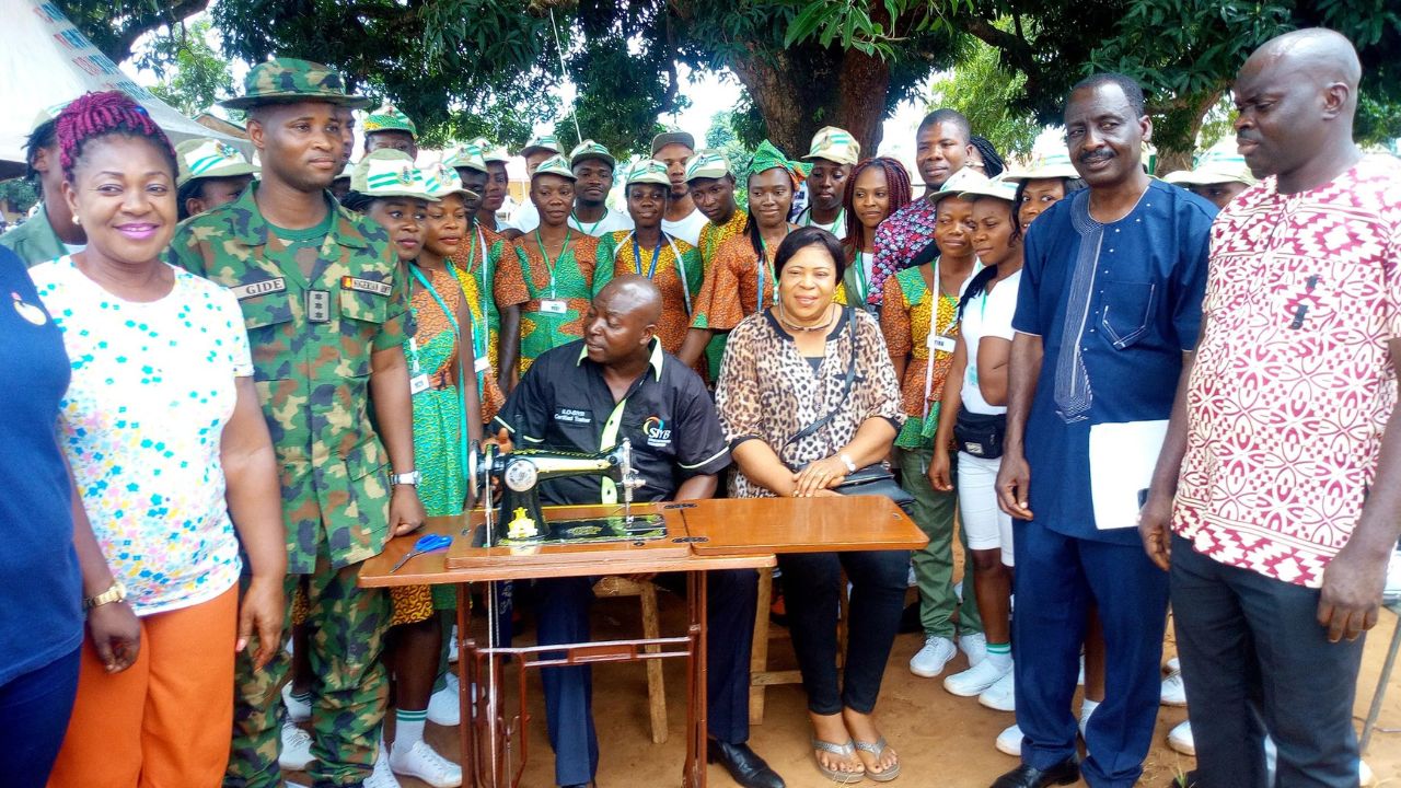 NYSC SAED Graduation Certificate