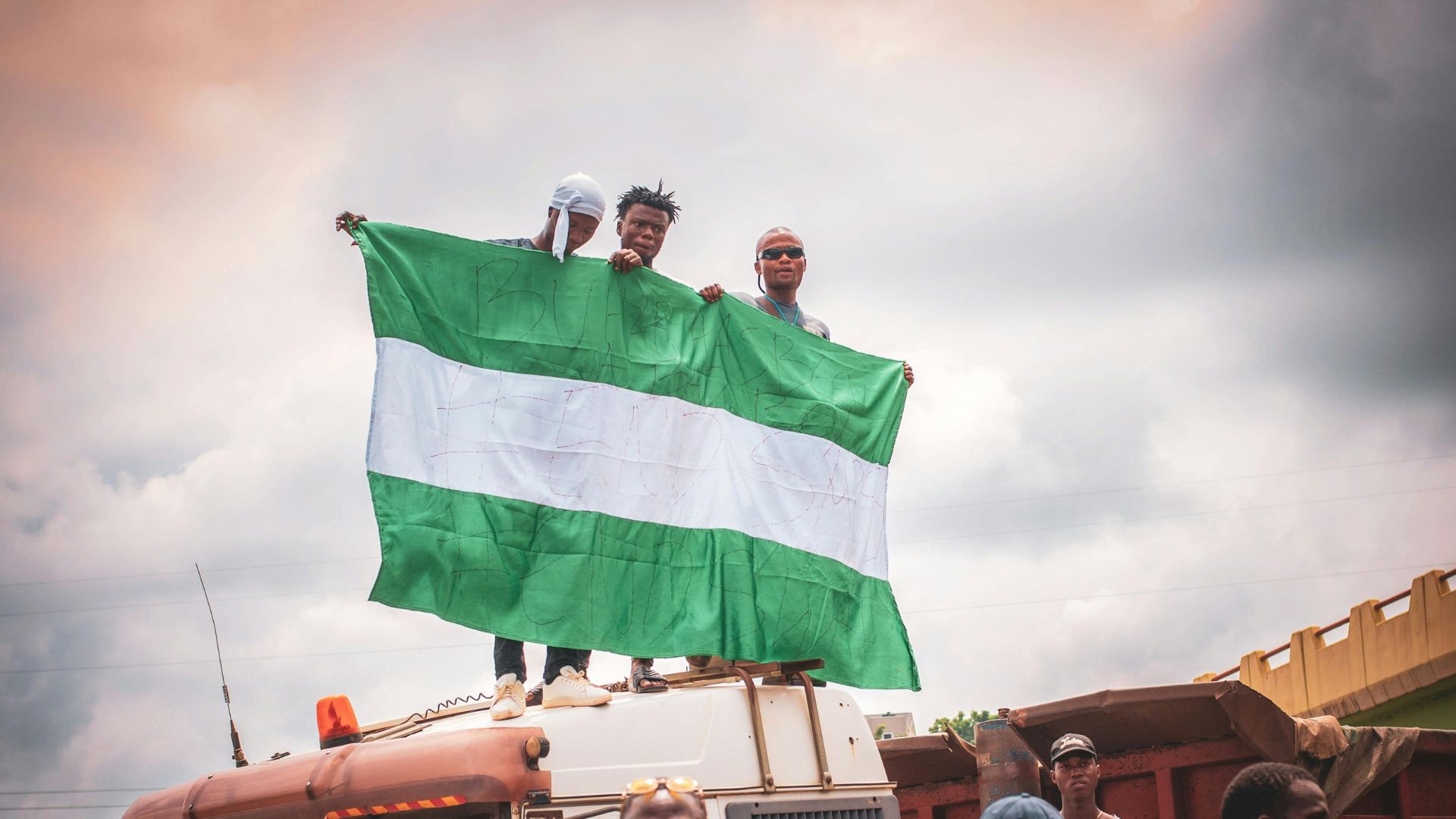 Image of NYSC passing out parade ceremony